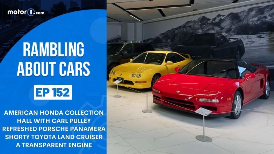 Exploring the American Honda Collection Hall with Carl Pulley and a Refreshed Porsche Panamera - Rambling About Cars 152