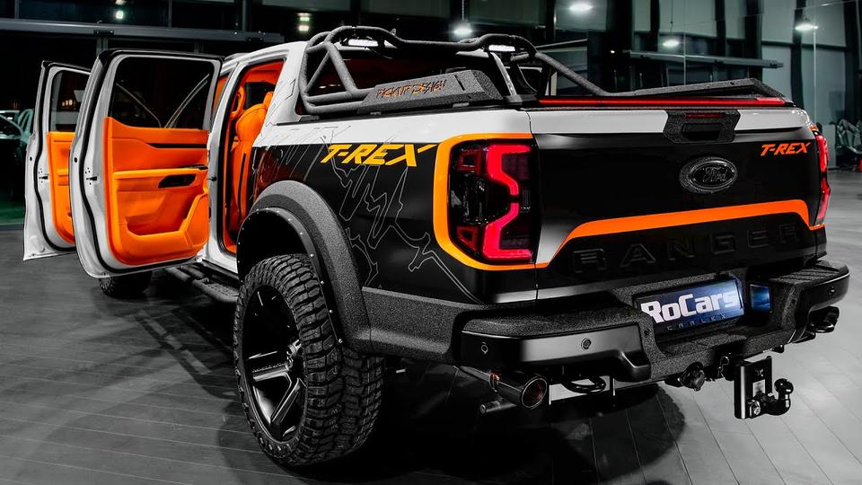 Unveiling the 2023 Ford Ranger Raptor T-Rex: A Stunning Pickup Transformation by Carlex Design